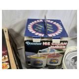 Toastmaster Belgian Waffler and Donvier Ice Cream Maker