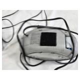 Sharp Digital Alarm Clock, Black Digital Alarm Clock, and Lasko Fan Heater