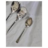 Set of Silver Plated Flatware including Wm. Rogers Mfg Co, Rockford S.P., and Cambridge Silver Plate