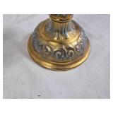 Antique/Vintage Decorative and Household Items including Ornate Pitcher, Wooden Gavel, Elephant Figurine, and Wire Hangers