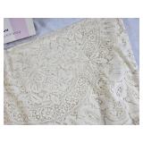 Scranton Ivory Table Cloth 72" x 108"