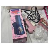 Craft Supplies and Tools including Rubber Stamps, Embossing Heat Tool, Oil Pastels, and Accessories