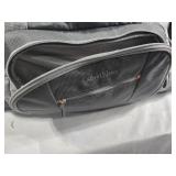 Calvin Klein Rolling Duffel Bag with Wheels and Separate Pouch