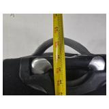 Calvin Klein Rolling Duffel Bag with Wheels and Separate Pouch