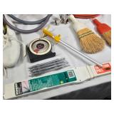 Panasonic Cordless Phone, EZGrip Bathroom Suction Handle, and Various Household Items