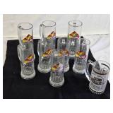 Pacific Universal Brewing and Detroit Glass Mugs Lot