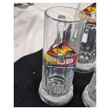 Pacific Universal Brewing and Detroit Glass Mugs Lot