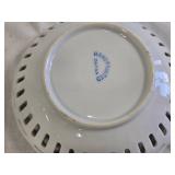 Texas Ware Plastic Bowl and Hand-Painted Japanese Porcelain Dish