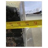 Antique Wooden Trunk with Metal Accents 22" Wide