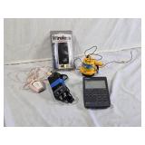 Wireless Mobile Charger, Sony Remote Commander, and Other Electronics Assortment