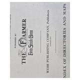 Collection of Books including The Centennial History of Kandiyohi County Minnesota, Atlas and Farmers