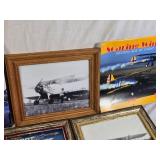 Collection of Aviation Books, and Photographs (Magazines are COVERS ONLY)