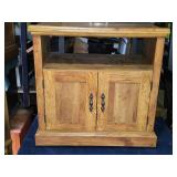 Wooden Cabinet with Shelf and Doors 29x19x28.5