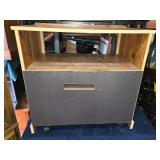 Wooden Cabinet with Shelf and Doors 29x19x28.5