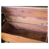 Lane Cedar Chest with Aroma-Tite Pressure Tested Seal - Hinges Need Work, Top could be refinished