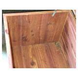 Lane Cedar Chest with Aroma-Tite Pressure Tested Seal - Hinges Need Work, Top could be refinished