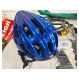 Bell Blue Bicycle Helmet, Raleigh Owner