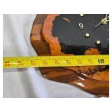 Wooden Bison Clock, Silhouette Art, and Pot Sticker Set