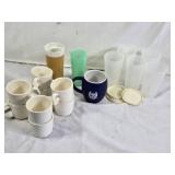 Ceramic and Plastic Drinkware
