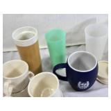Ceramic and Plastic Drinkware