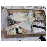 Vintage and Modern Button Collection including Assorted Styles, Sizes, and Brands