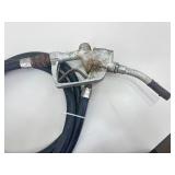Vintage OPW Gas Pump Nozzle and 10