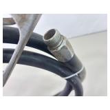Vintage OPW Gas Pump Nozzle and 10