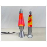 2 Vintage WORKING Lava Lamps