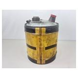 Vintage Imperial Oil 5 Gallon Metal Oil Can