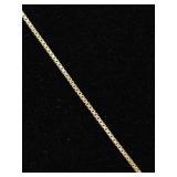 .925 Sterling Silver Faceted Blue Quartz Vermeil Pendant Necklace