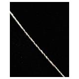 .925 Sterling Silver Crystal Cross Pendant Necklace