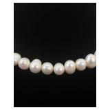Freshwater Pearl Necklace and Bracelet Set