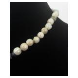 Sodalite and Nephrite Stone Necklace