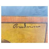 LARGE Antique Original Listed Artist Theodor Breidwiser Oil on Canvas of a Conquistador