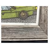 Lot of 4 Pencil Signed Chuck U Framed Prints