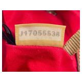 Authentic Dooney & Bourke Brown Pebble Grain Leather Satchel Handbag