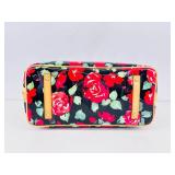 Authentic Dooney & Bourke Rose Garden Bloom PVC Shopping Tote Bag