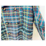 Sundance Womens Large Wool and Polyester Blend Coat