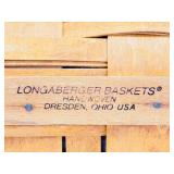 Lot of 6 Various Size Longaberger Baskets