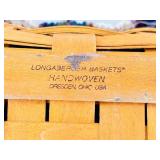 Lot of 6 Various Size Longaberger Baskets