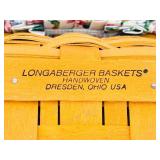 Lot of 6 Various Size Longaberger Baskets