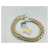 NEW in Original Packaging Cuban Link BLING 17" Dog Collar