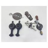 Lot of Misc Antique etc Metal Tools and Stove Parts