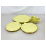 Lot of 4 different Color Spaulding 8 Piece Dinner Sets (32 Pieces Total)