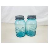Lot of 10 Various Sized Ball Mason Jars