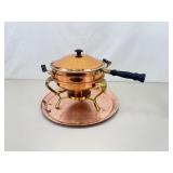 Vintage Copper Double Boiler Set