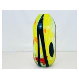 14" Hand Blown Murano Style Vase