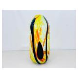 14" Hand Blown Murano Style Vase