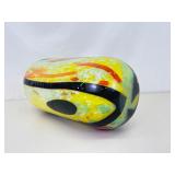 14" Hand Blown Murano Style Vase