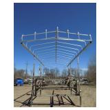 Hewitt Alum Cantilever Boat Lift & Top 3000 lbs